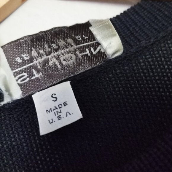 St. John Sportswear Santana Knit Colorblock Striped Tunic Mini Sweater Dress S - Picture 6 of 16